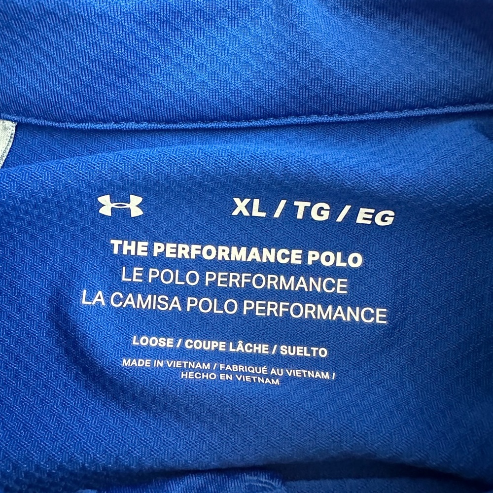 Under Armour Short Sleeve Polo Size XL - Picture 4 of 4